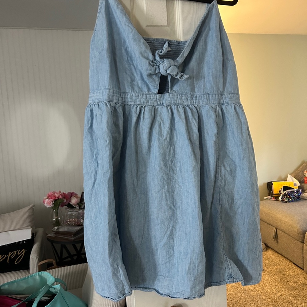 Old Navy Light Blue Mini Dress